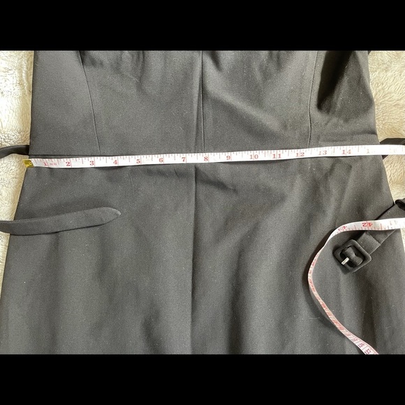Ann Taylor THE PETITE V-NECK BELTED SHEATH DRESS - Picture 8 of 13